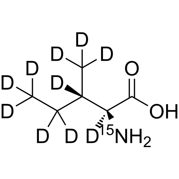 L-Isoleucine-15N,d10 (L-isoleucine 15N,d10)